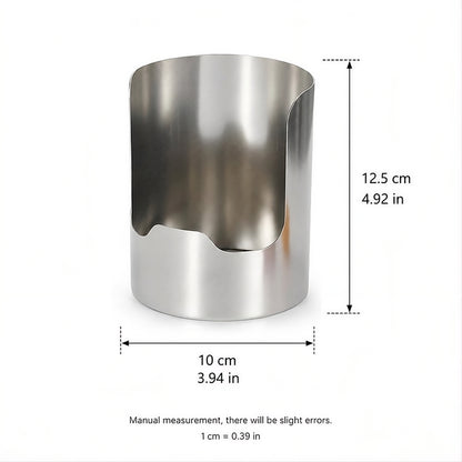 PTEM™ Stainless Steel Utensil Holder | Rust-Resistant Kitchen Countertop Organizer